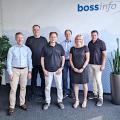 Das neue Boss Info Management v.l.n.r.: André Schmid, Urs Walde, Yves-Alain Dufaux, Jürgen Krotzinger, Andrea Portmann, Ueli Boss