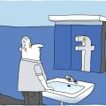 Facebook: Soziale Medien haben Nachteile für die Psyche (Illustration:Ruedi Widmer) 