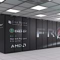 HPE Supercomputer Frontier (Bild: HPE)