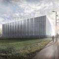 Entwurf für das neue Interxion-Rechenzentrum in Zürich (Bild: zVg)  