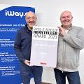 iWay-CEO Markus Vetterli (r.) und Verkaufschef Dejan Crvenkovic (l.)