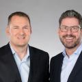 Roger Hegglin, CEO von Sonio, (links) und Ralph Meyer, CEO von Business IT. (Bild: zVg)