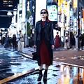 Frau spaziert durch Tokio: 'Sora' setzt Textvorgabe in Bewegtbilder um (Bild: openai.com/sora)